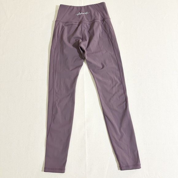 Alphalete Leggings Women’s XSmall Full Length Gym Running Purple - Picture 1 of 9